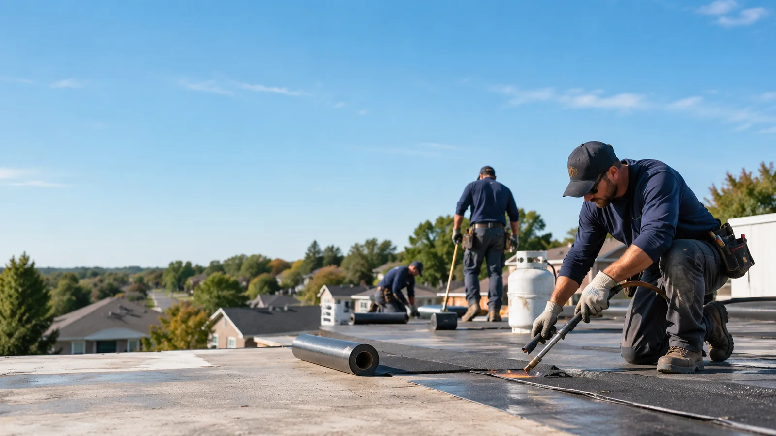 Flat Roof Leak Repair providers in Lacon, IL